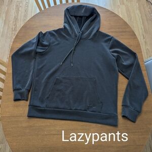 Lazypants Women's Hoodie. Gray. GUC.  Size Large. Kangaroo Pocket.